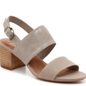 Toms Shoes Toms Womens 95 Poppy Desert Taupe Suede Oxford
